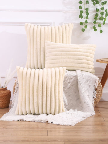 1pc Solid Color Cushion Cover Shein