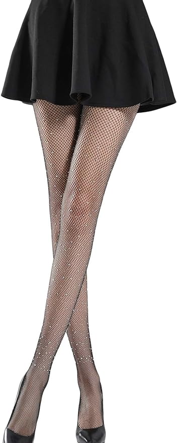 High Waisted Sheer Stockings Pantyhose Fishnet Stockings shein