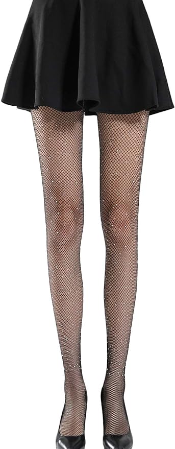 High Waisted Sheer Stockings Pantyhose Fishnet Stockings shein