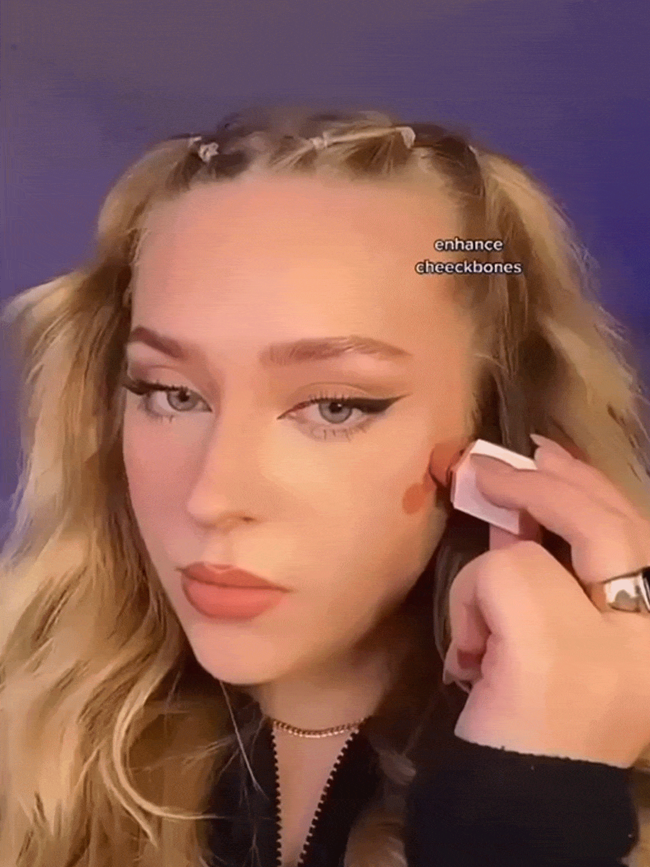 Color Bloom Dayglow Liquid Blush Shimmer Finish SHEGLAM