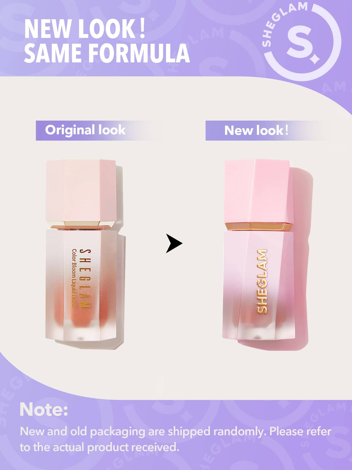 Color Bloom Dayglow Liquid Blush Shimmer Finish SHEGLAM