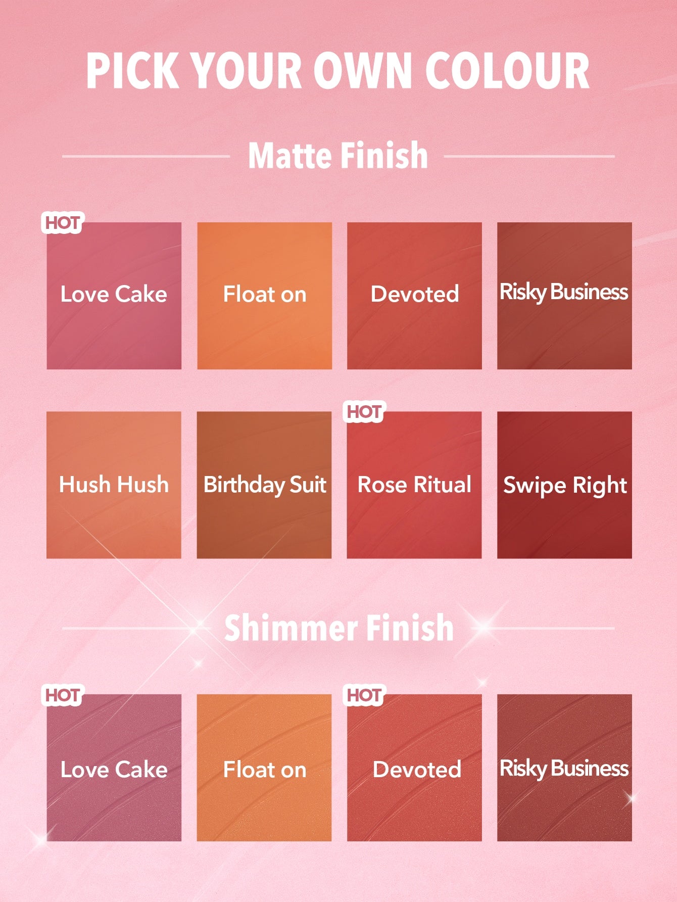 Color Bloom Liquid Blush Shimmer & Matte Collection Set SHEGLAM