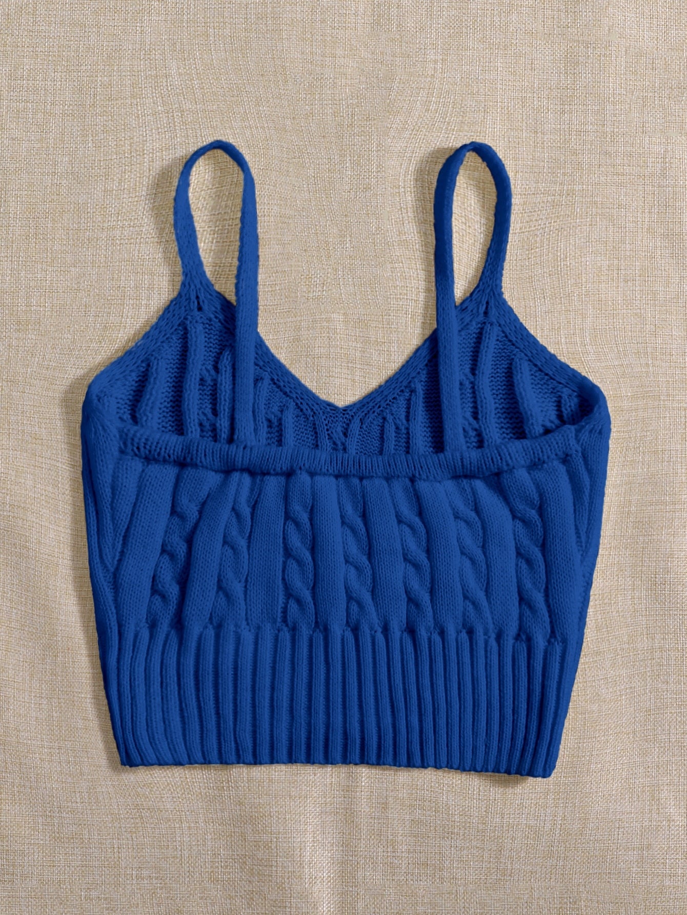 Essnce Cable Knit Cami Top Shein