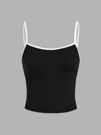 Essnce 4pcs/Set Women's Solid Color Tank Tops Shein