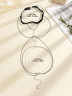 Faux Pearl Decor Thigh Chain Shein