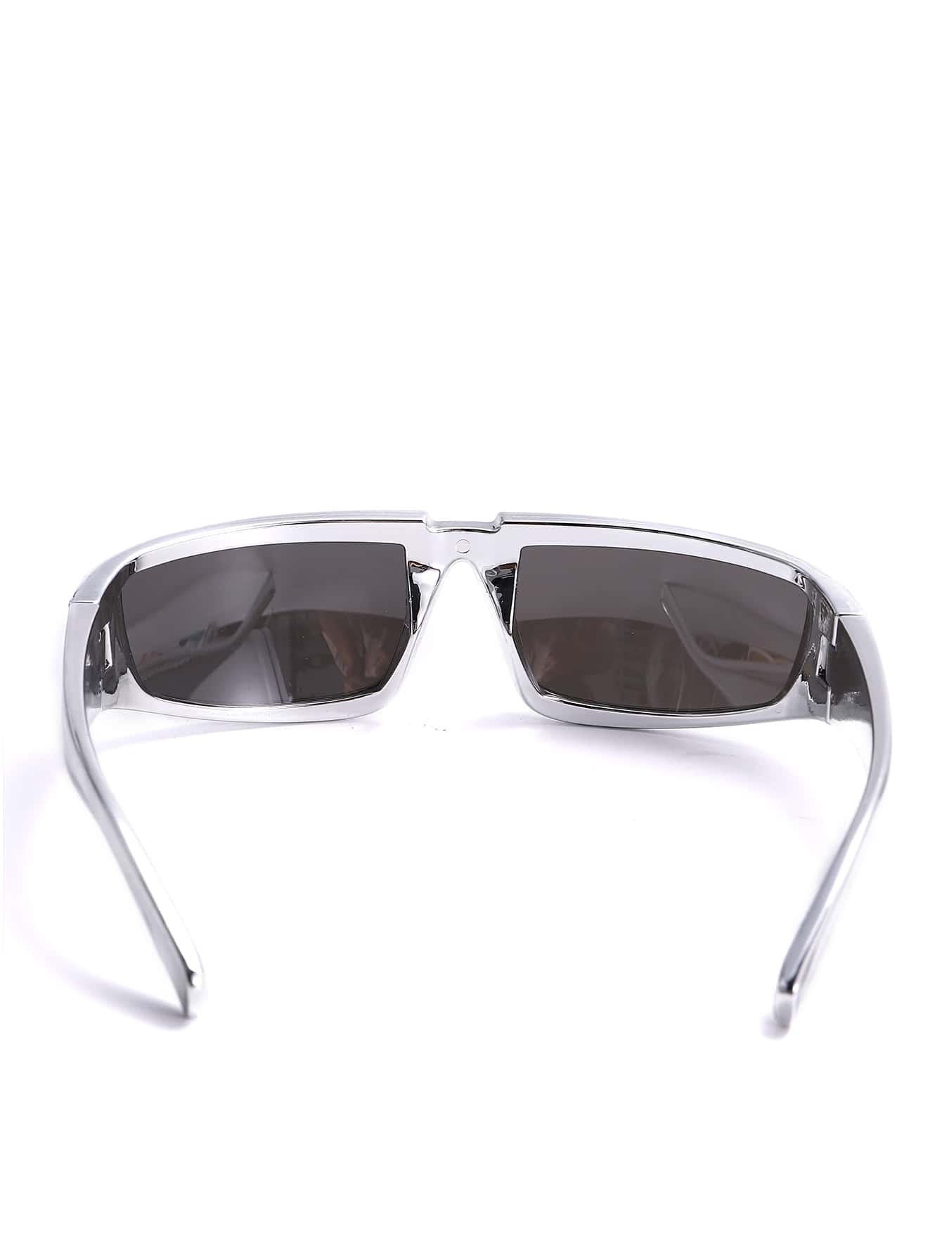 Geometric Frame Sunglasses Shein