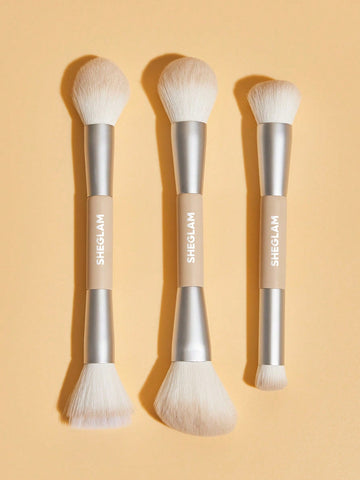 Glam 101 Face Essentials Brush Set With Bag SHEGLAM