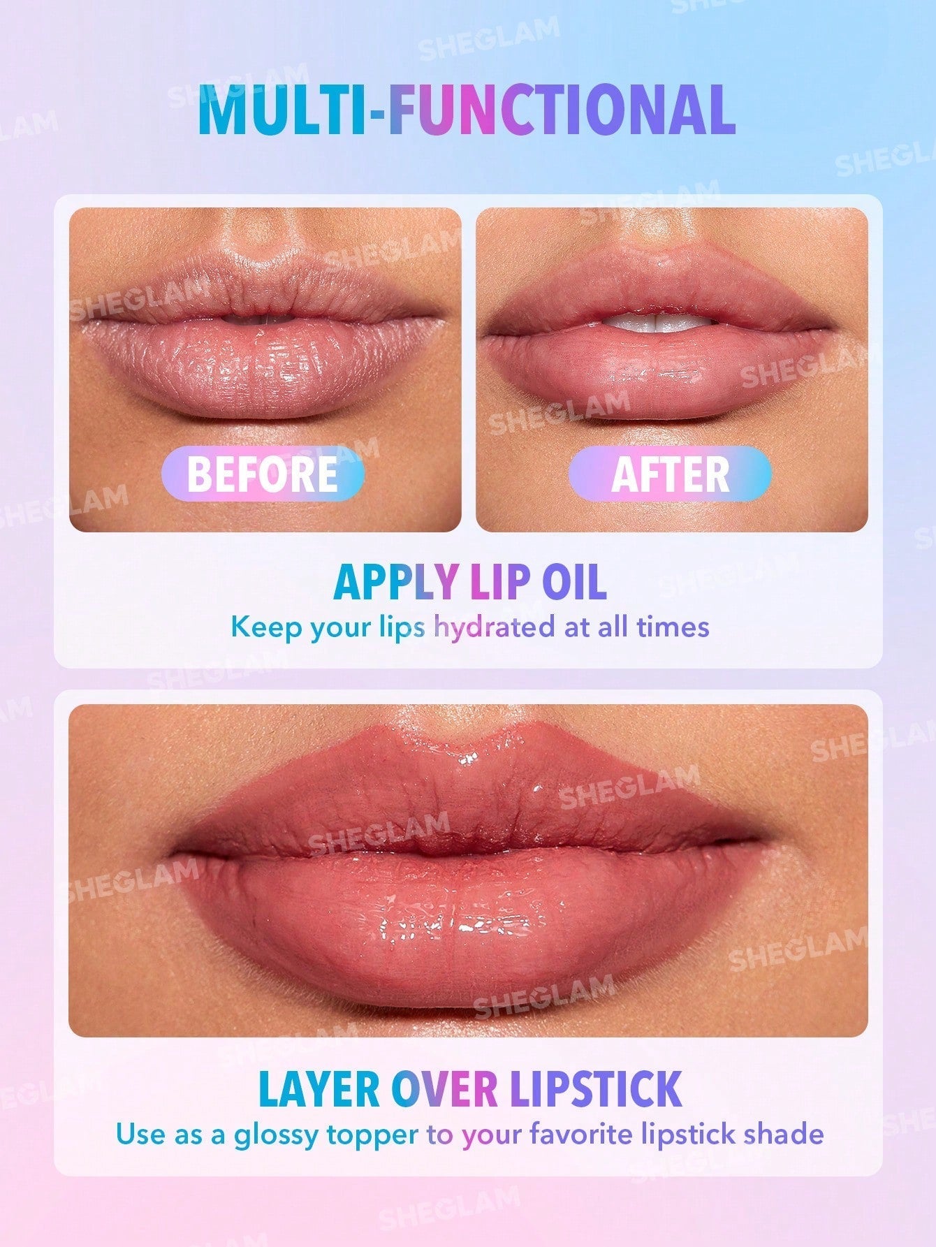 Good Times Roll Ball Lip Oil-Life's a Party SHEGLAM