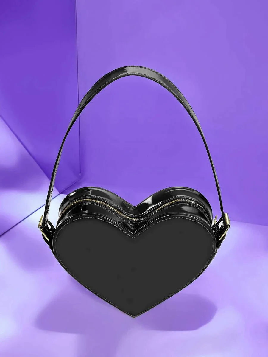 ICON Minimalist Heart Shaped Novelty Bag Shein