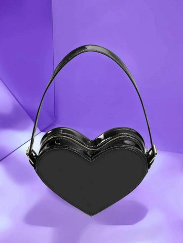 ICON Minimalist Heart Shaped Novelty Bag Shein