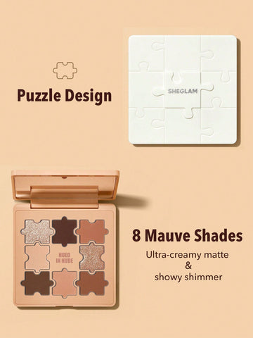 Jazy Jigsaw Eyeshadow Palette-Hued in Nude SHEGLAM