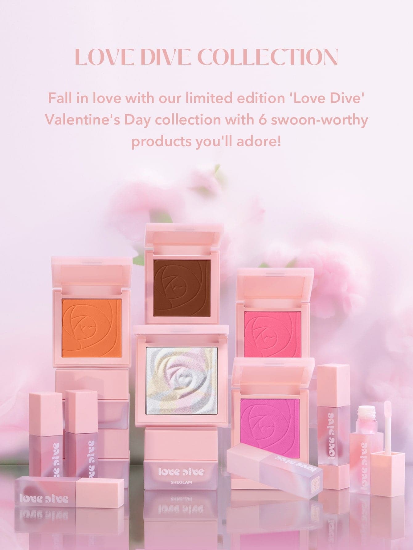 Love Dive Tender Heart Powder Blush SHEGLAM