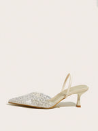 Women's Elegant Pointed Toe High Heel Pumps Shein
