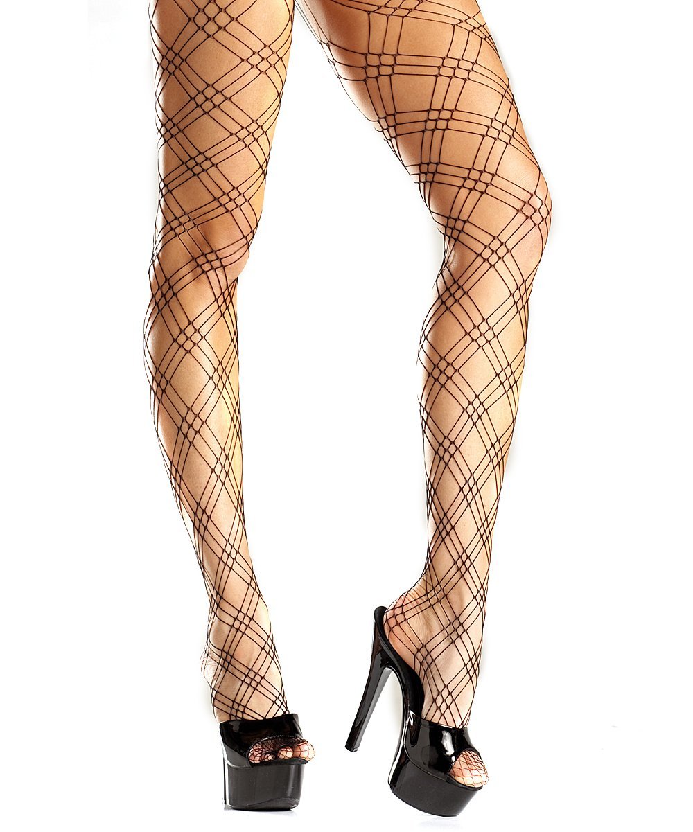 Black Crisscross Tights shein