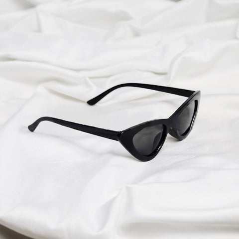 Cat Eye Black Sunglasses shein