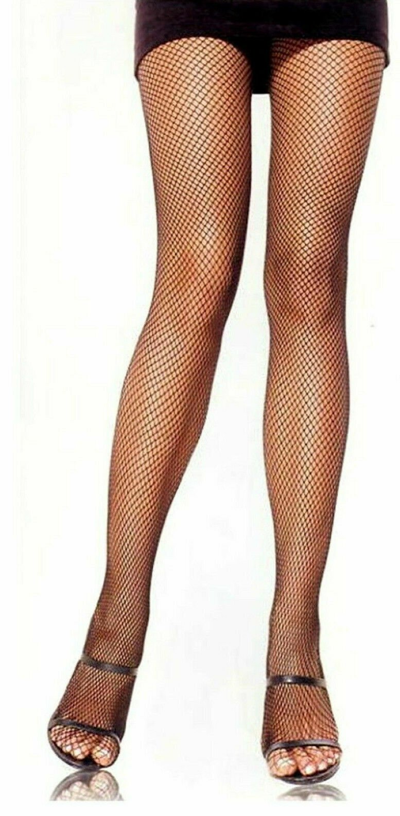 Fishnet Black Pantyhose shein