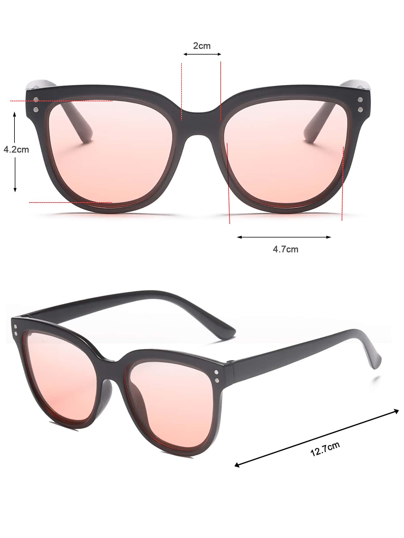 Gradient Sunglasses shein