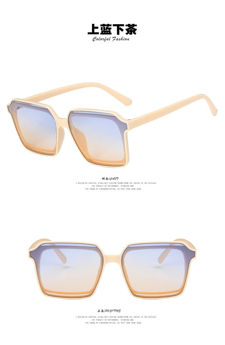 Square Hollow Sunglasses shein